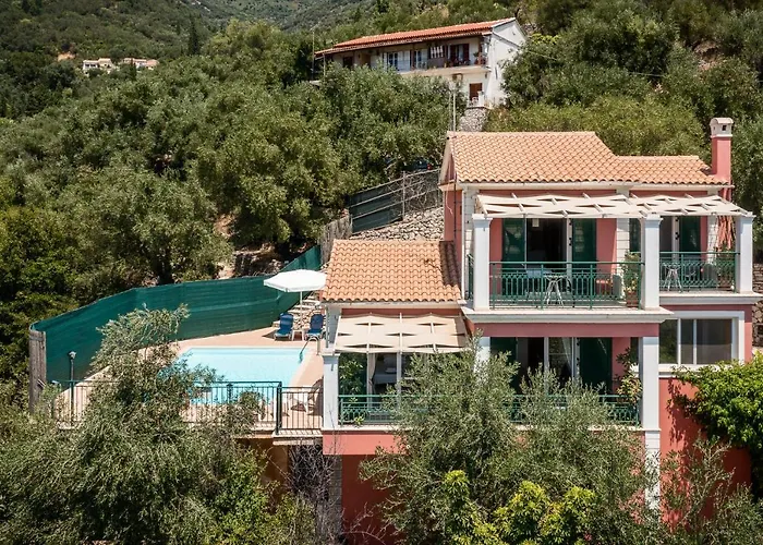 Vila Seaview Leana With Private Pool By Konnect, Nisaki Nisaki (Corfu)
